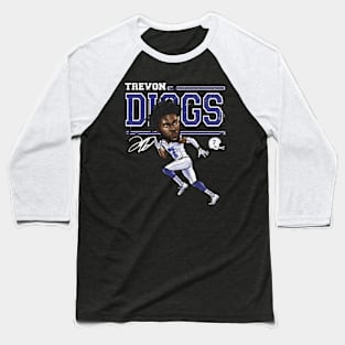 Trevon Diggs Dallas Cartoon Baseball T-Shirt